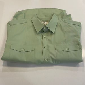 CPT by Cockpit USA short sleeve button down shirt Large